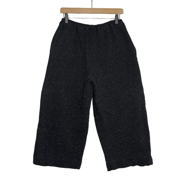 Alembika Pants Womens Large Elastic Waist Pull On Wide Leg Cargo Crop Sweatpants - Picture 6 of 11